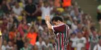 Fred fechou a goleada do Fluminense no Maracanã  Foto: Ricardo Ayres / Photocamera