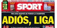 <p>Jornal Sport recentemente sugeriu demiss&atilde;o de Tata Martino</p>  Foto: Twitter / Reprodução