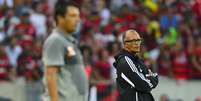 <p>Técnico ainda relembrou conquistas de pai pelo Flamengo</p>  Foto: Daniel Ramalho / Terra