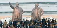 O aniversário de Kim Il-sung é o feriado de maior destaque na Coreia do Norte  Foto: Reuters