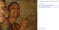<p>Um perfil usando o nome de Cidinho publicou uma imagem, sugerindo que os agentes penitenciários teriam esquecido de levar um smartfone</p>  Foto: Reprodução