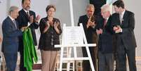 Dilma inaugurou obra no aeroporto de Brasília  Foto: Fabio Rodrigues Pozzebom / Agência Brasil