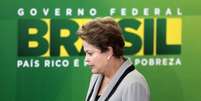 A presidente Dilma Rousseff durante cerimônia no Palácio do Planalto, em Brasília, no início de abril. 01/04/2014  Foto: Ueslei Marcelino / Reuters