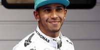 <p>Hamilton fez a pole pela terceira vez na temporada 2014</p>  Foto: Reuters