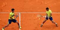 Marcelo Melo e Ivan Dodig já estão na semifinal em Roland Garros  Foto: Getty Images 