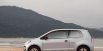 <p>Volkswagen up! &eacute; produzido na f&aacute;brica de Taubat&eacute;</p>  Foto: Divulgação