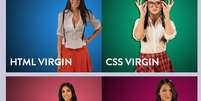 Site "Codebabes" ensina HTML, CSS e outras linguagens da rede com jovens professoras de roupas provocantes  Foto: Codebabe.com / Reprodução