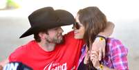 <p>Mila Kunis e Ashton Kutcher </p>  Foto: Getty Images 