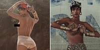 La revista Vogue cumple 39 años y celebra con la gloriosa Rihanna y su amazónico topless  Foto: Vogue Brasil / Instagram @badgalriri