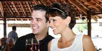 <p>O casal Felipe Padovani e Patr&iacute;cia Cabrera; mulher morreu aos 27 anos, v&iacute;tima de um c&acirc;ncer, ap&oacute;s&nbsp;dar &agrave; luz o filho</p>  Foto: Reprodução / Sim News