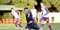 Rec&eacute;m-contratado, Henrique participa de jogo-treino com Guarani  Foto: Ricardo Matsukawa / Terra