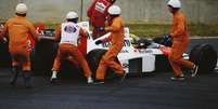 Colisão entre Ayrton Senna e Alain Prost marcou GP de Suzuka    Foto: Getty Images 