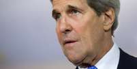 <p>Em reunião nesta quinta-feira, Kerry abordou a possibilidade de enviar soldados da região ao país</p>  Foto: AP