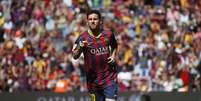 <p>Contrato atual de Messi com o Bar&ccedil;a vai at&eacute; o meio de 2018</p>  Foto: Reuters