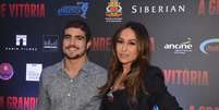 <p>Sabrina Sato e Caio Castro vivem um par romântico em 'A Grande Vitória'</p>  Foto: Caio Duran e Thiago Duran / AgNews