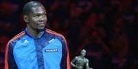 <p>MVP da temporada passada, Durant teve ano perdido com problemas no pé</p>  Foto: AFP