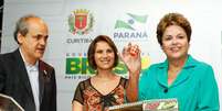 Dilma Rousseff está em Curitiba  Foto: Roberto Stuckert Filho/PR / Divulgação