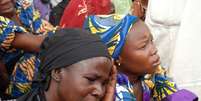 <p>Mães de sequestradas choram sem notícias do paradeiro de meninas (foto de arquivo)</p>  Foto: AFP