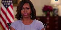 Michelle Obama aparece em vídeo com mensagem para o Dia das Mães  Foto: Casa Branca / BBC Mundo