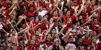 Torcida do Flamengo provocou rivais do Fluminense  Foto: Getty Images 