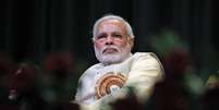 O nacionalista Narendra Modi, principal candidato da oposi&ccedil;&atilde;o   Foto: Reuters