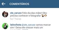 Comentários nas fotos do cantor Latino  Foto: Instagram / Reprodução