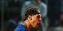 Nadal sofre, mas estreia com vitória em Roma  Foto: Getty Images 