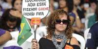 Professores municipais e estaduais do Rio de Janeiro decidiram em assembleia nesta quinta-feira manter a greve   Foto: Tomaz Silva / Agência Brasil