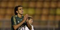 Diogo lamenta a oportunidade perdida no primeiro tempo  Foto: Ricardo Matsukawa / Terra