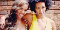 <p>Beyoncé e Solange Knowles posaram juntas para foto</p>  Foto: @beyonce / Instagram / Reprodução