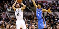 San Antonio Spurs mostrou for&ccedil;a dentro de casa  Foto: AFP
