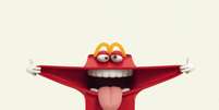 Happy, personagem do McDonald's representante do McLanche Feliz; o anúncio do novo mascote nos Estados Unidos foi recebido com muitas piadas dos internautas  Foto: Divulgação