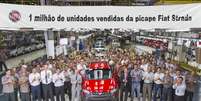 Fiat alcança a marca de 1 milhão de unidades vendidas da Strada  Foto: Divulgação