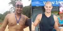 <p>Na imagem &agrave; esquerda, Robson com mais de 130 kg em 2011. &Aacute; direita, Robson j&aacute; com 93&nbsp;kg e 13% de gordura corporal</p>  Foto: Divulgação