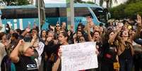 <p>Brasil deve conviver com protestos mesmo sem ser alvo principal</p>  Foto: Futura Press