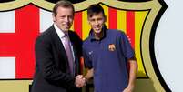 Contratação de Neymar derrubou Sandro Rosell, presidente do Barcelona  Foto: AFP