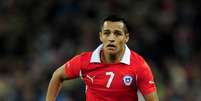 <p>Sanchez aposta em vitória histórica contra o Brasil</p>  Foto: Getty Images 