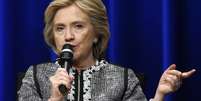 <p>A ex-secret&aacute;ria&nbsp;de Estado dos EUA, Hillary Clinton, participa de um evento de&nbsp;capacita&ccedil;&atilde;o&nbsp;mulheres e meninas, no Banco Mundial, em Washington, em 14 de maio</p>  Foto: Reuters