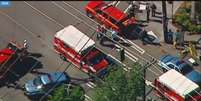 <p>Corpo de Bombeiros de Seattle disse, em seu Twitter, que quatro vítimas foram levadas ao hospital Harborview Medical Center.</p>  Foto: AP