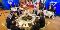 <p>Líderes do G7 reunidos em Bruxelas disseram estar unidos no apoio a Poroshenko, o presidente ucraniano eleito nas últimas eleições</p>  Foto: AP