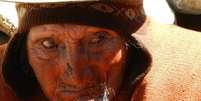 <p>O governo da Bolívia considerou há uns meses o agricultor Carmelo Flores Laura o homem mais velho do planeta</p>  Foto: Twitter