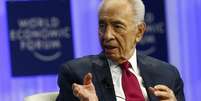 <p>Presidente de Israel, Shimon Peres, participa da reunião anual do Fórum Econômico Mundial (WEF) em Davos, em 24 de janeiro</p>  Foto: Reuters