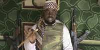 <p>Imagem de 10 de janeiro de 2012 mostra o líder do grupo islâmico Boko Haram, Abubakar Shekau</p>  Foto: AP