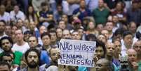 Trégua na greve foi decidida em assembleia na noite desta segunda-feira  Foto: Paulo Lopes / Futura Press