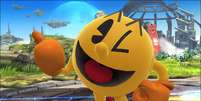 Pac-Man em Super Smash Bros.  Foto: Reprodu&ccedil;&atilde;o