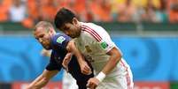 <p>Diego Costa foi vaiado pelo p&uacute;blico na Fonte Nova</p>  Foto: AFP