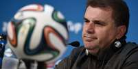 Ange Postecoglou lamenta derrota da Austrália  Foto: AFP