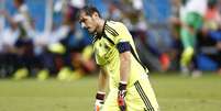 <p>Casillas deve seguir como titular da Espanha para o duelo com o Chile</p>  Foto: Marcos Brindicci / Reuters