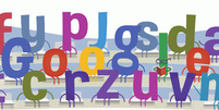 Nova animação mostra as letras do Google fazendo a ola  Foto: Google / Reprodução