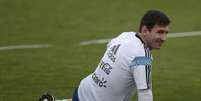 <p>Messi n&atilde;o ficou irritado por ser xingado por brasileiros</p>  Foto: AFP